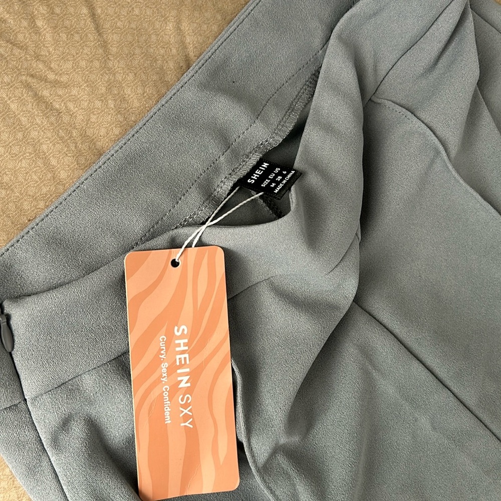 SHEIN SEXY high waist work pants!